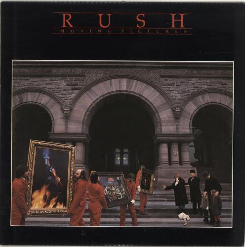 Rush Moving Pictures Canadian vinyl LP album (LP record) (692534)